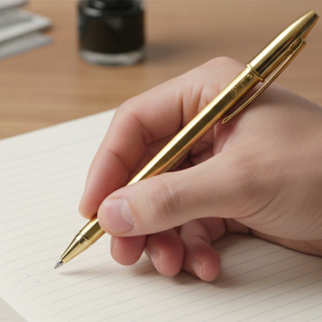 ▷ BOLIGRAFO BIC ORO CRISTAL | Taine - Imagen 2