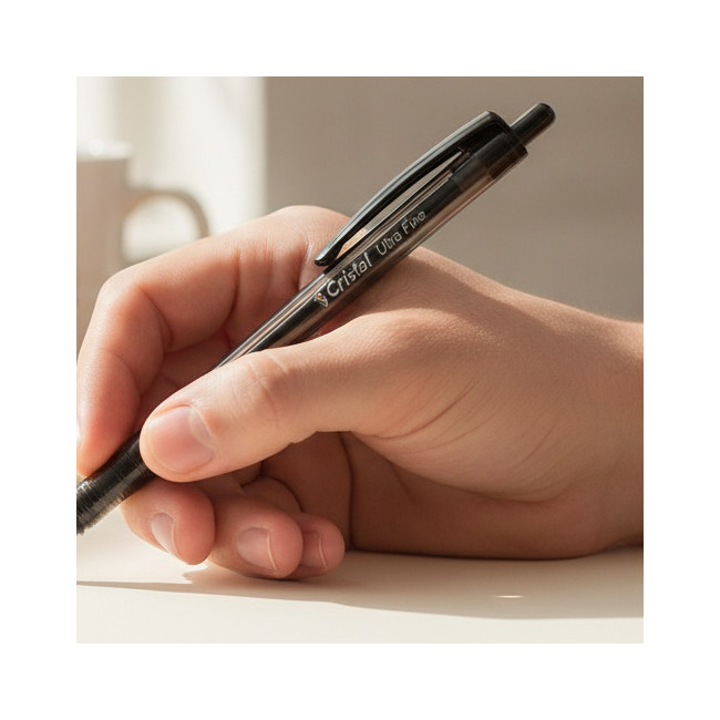 ▷ BOLIGRAFO BIC CRISTAL EXACT ULTRA FINO NEGRO | Taine - Imagen 2