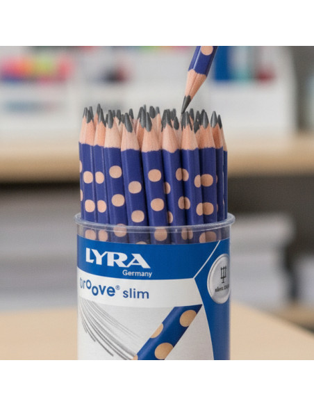 ▷ BOTE 48 UND LAPIZ LYRA GROOVE SLIM TRIANGULAR MINA 3,3 MM BOTE 48 UDS. SLIM | Taine - Imagen 2