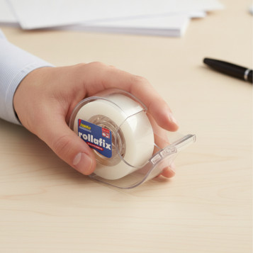 ▷ CINTA ADHESIVA IMEDIO ROLLAFIX 25MX19MM TRANSPARENTE | Taine - Imagen 2