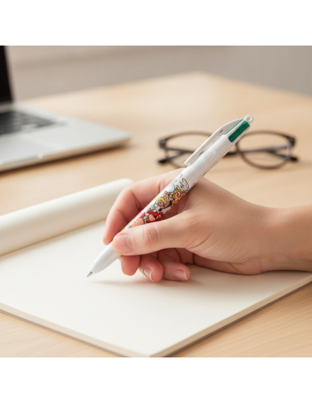 ▷ BOLIGRAFO BIC 4 COLORES ASTERIX | Taine - Imagen 2