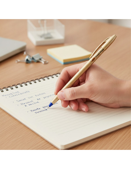 ▷ BOLIGRAFO BIC CRISTAL ORO GLASE | Taine - Imagen 2