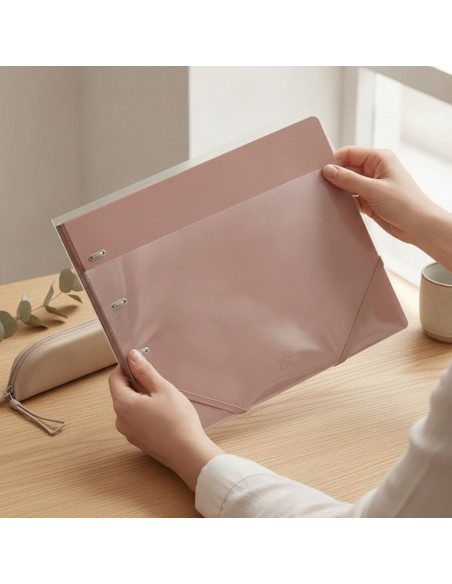 ▷ CARPETA OXFORD 60 FUNDAS TP RECYCL A4 | Taine - Imagen 2