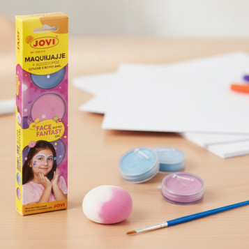 ▷ MAQUILLAJE CREMA + ACCESORIOS FANTASY ESTUCHE 3 BOTES 8ML JOVI | Taine - Imagen 2