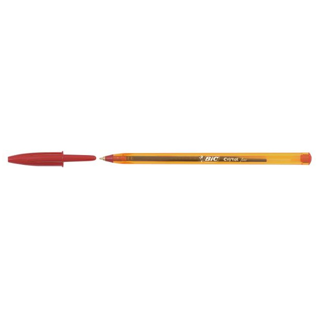 ▷ BOLIGRAFO BIC CRISTAL FINO ROJO | Taine - Imagen 1