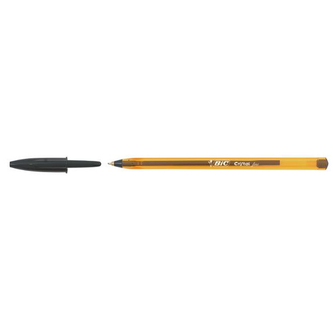 ▷ BOLIGRAFO BIC CRISTAL FINO NEGRO | Taine - Imagen 1