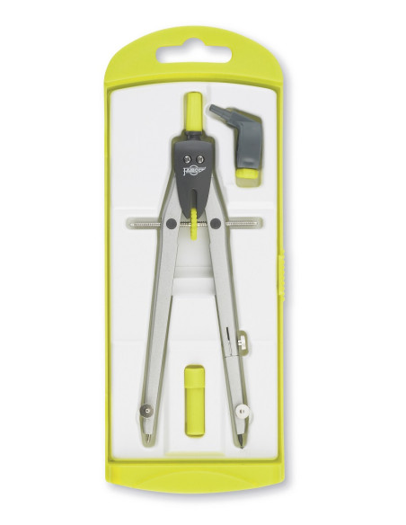 ▷ COMPAS FAIBO ESCOLAR AMARILLO+ADAPTADOR 280MM | Taine - Imagen 2
