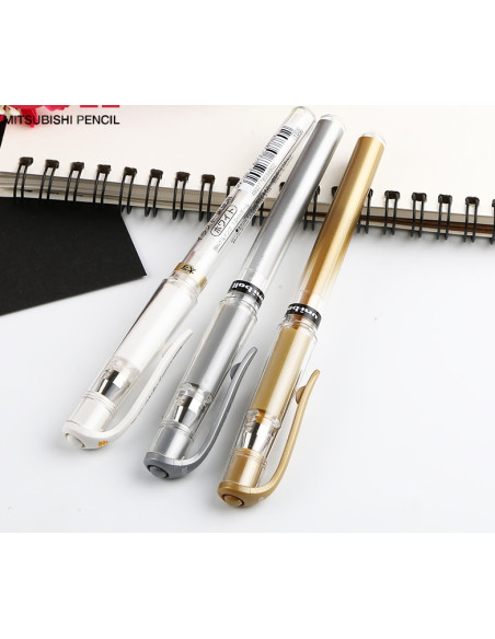 ▷ *BOLIGRAFO UNIBALL SIGNO UM-153 BROAD 1MM GEL BLANCO | Taine - Imagen 1
