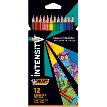 ▷ LAPICES BIC 12 UDS COLOR INTENSITY | Taine - Imagen 1