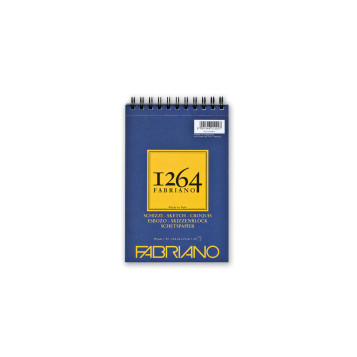 ▷ BLOC DIBUJO FABRIANO 1264 ESBOZO ESPIRAL A5 90GR | Taine - Imagen 1
