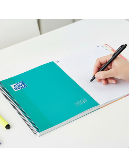 ▷ CUADERNO OXFORD MICROPERFORADO EUROPEANBOOK 10 T/EXD | Taine - Imagen 1