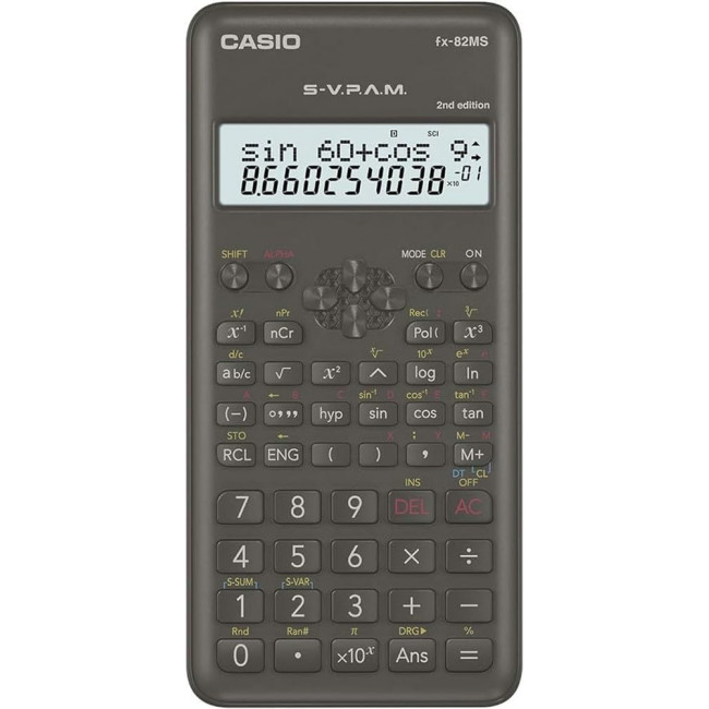 ▷ CALCULADORA CASIO FX-82MSII CIENTIFICA 2LINEAS 240 FUNCIONES | Taine - Imagen 2