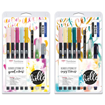 ▷ ROTULADOR LETTTRING TOMBO ABT WATER COLORING FLORAL | Taine - Imagen 1