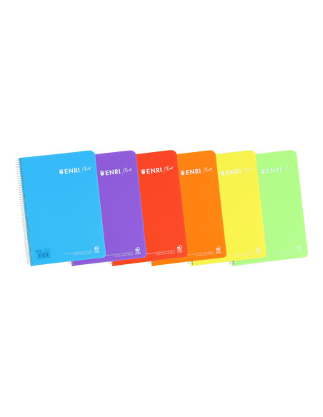 ▷ CUADERNO ENRI PLUS FOLIO 90GR 80HJ TP 4X4 | Taine - Imagen 2