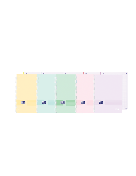 ▷ CUADERNO OXFORD TP PASTEL A4+ 80HJ 90GRS 5X5 | Taine - Imagen 1