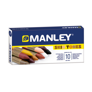 ▷ CERAS MANLEY COLORES DE LA PIEL CJ.10 UDS. | Taine - Imagen 1