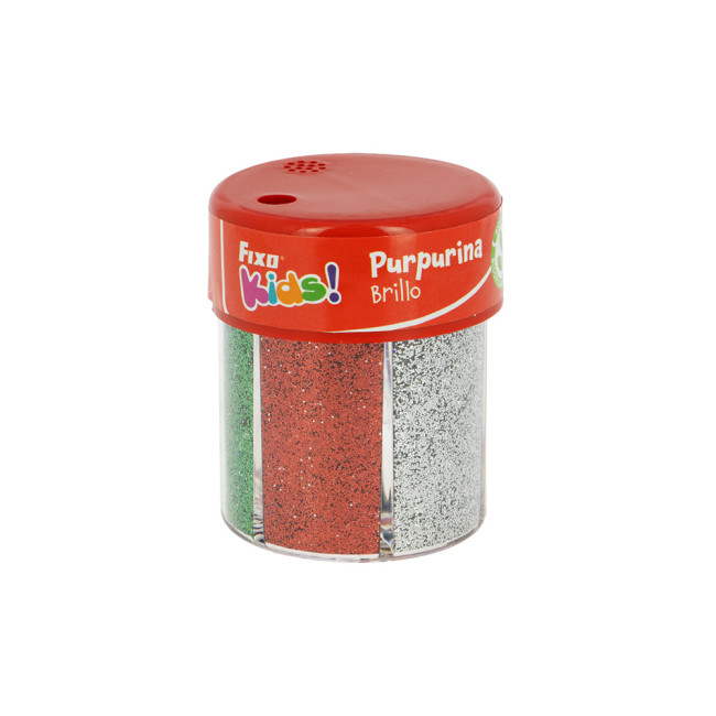 ▷ BOTE 80G PURPURINA BIO METALIZADA 6 COLORES INTENSOS | Taine - Imagen 1
