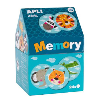 ▷ PUZLE CASITA APLI MEMORY SAFARI 24U | Taine - Imagen 1