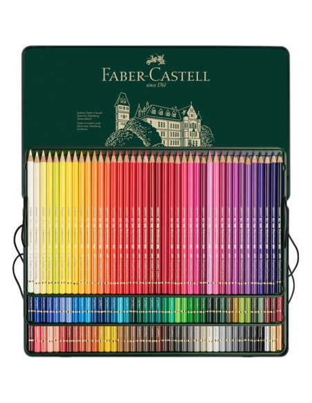 ▷ LAPICES FABER CASTELL 120 UDS LAPICES POLYCROMOS C/ METAL | Taine - Imagen 1