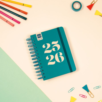 ▷ AGENDA ESCOLAR 26-27 COSMO 8º 1DP GARDEN | Taine - Imagen 1