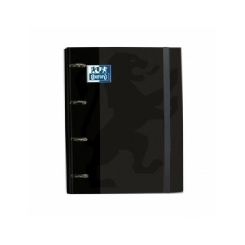 ▷ CARPETA OXFORD TP NEGRA C/RECAMBIO 4 ANILLAS 5X5 EUROPEAN | Taine - Imagen 1