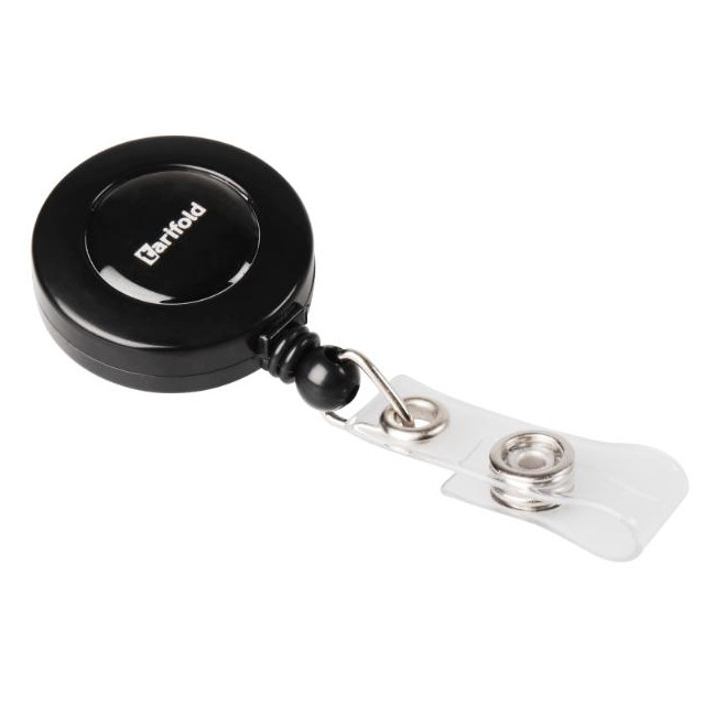 ▷ PACK 10U CORDON EXTENSIBLE 60CM YO-YO P/FUNDA IDENTIFICADOR C/BROCHE | Taine - Imagen 1