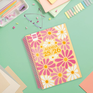 ▷ AGENDA ESCOLAR 1/4 26-27 DIVA 1DP SPRING | Taine - Imagen 1