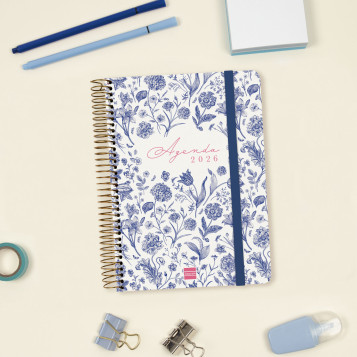 ▷ AGENDA ESCOLAR 16M 26-27 CLOE E10 SVH AZUL | Taine - Imagen 1