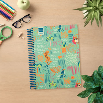 ▷ AGENDA ESCOLAR 1/4 26-27 DIVA 1DP OLAS | Taine - Imagen 1