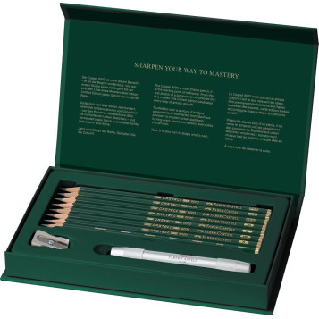 ▷ LAPICES FABER CASTEL 8 UDS 9000 + ALARGADOR | Taine - Imagen 1
