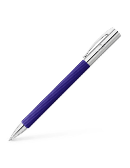▷ BOLIGRAFO AMBITION ITALIC MIDNIGHT MAUVE M FABER CASTELL | Taine - Imagen 1