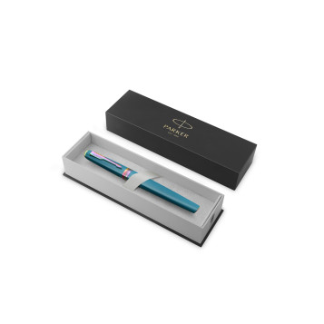 ▷ PLUMA PARKER MERID TEAL P.F | Taine - Imagen 2
