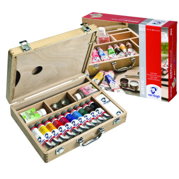 ▷ CAJA ACRILICO VANGOGH 10TUBOS 40ML MADE | Taine - Imagen 1