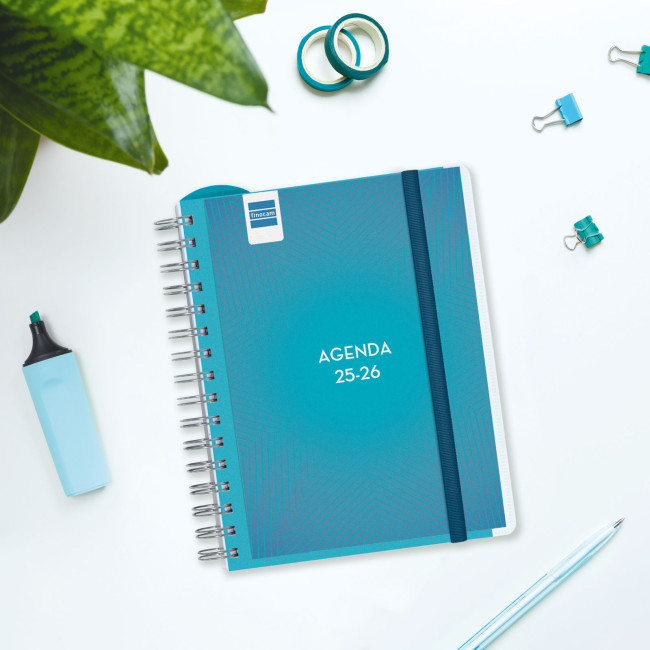 ▷ AGENDA 26-27 ESCOLAR MAGISTRAL 4º SVH AZUL | Taine - Imagen 2
