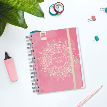 ▷ AGENDA 26-27 ESCOLAR MAGISTRAL 4º SVH MANDALA | Taine - Imagen 1