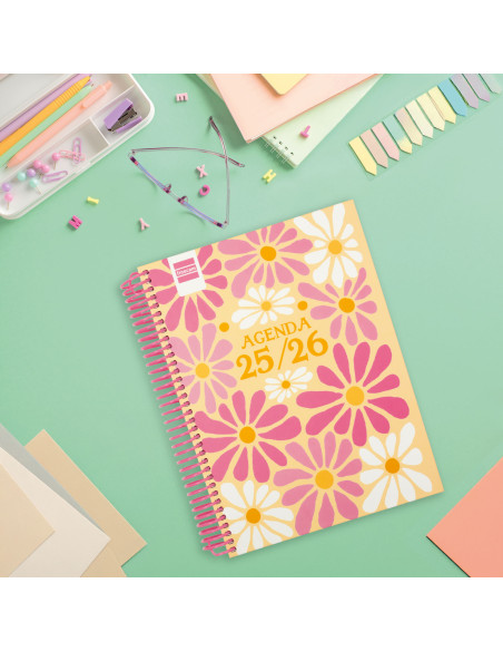 ▷ AGENDA 26-27 ESCOLAR 1/4 DIVA 1DP SPRING | Taine - Imagen 2