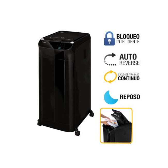 ▷ DESTRUCTORA FELLOWES 550C AUTOMÁTICA AUTO-MAX | Taine - Imagen 2