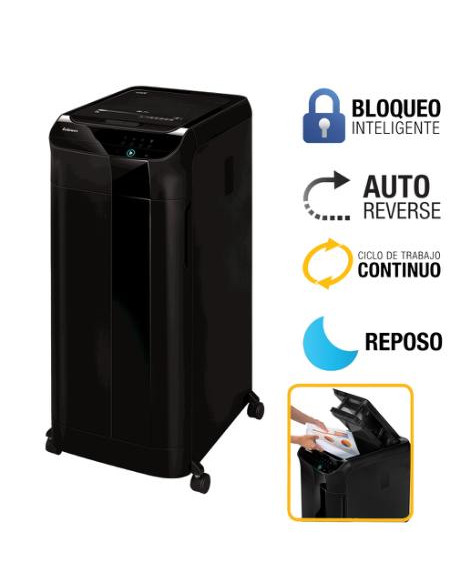 ▷ DESTRUCTORA FELLOWES 550C AUTOMÁTICA AUTO-MAX | Taine - Imagen 2