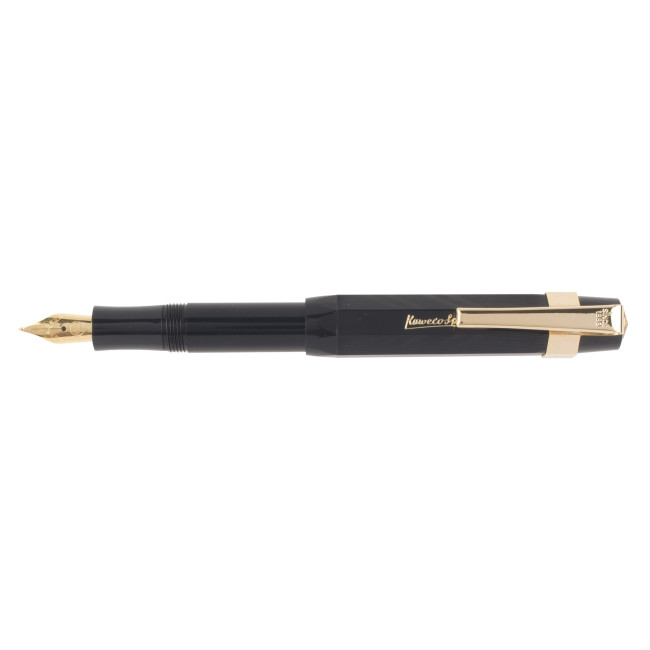 PLUMA KAWECO CLASICA NEGRA/DORADA - Imagen 1
