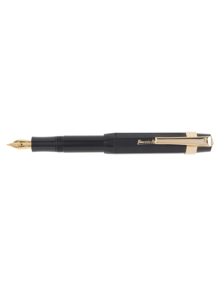 PLUMA KAWECO CLASICA NEGRA/DORADA - Imagen 1