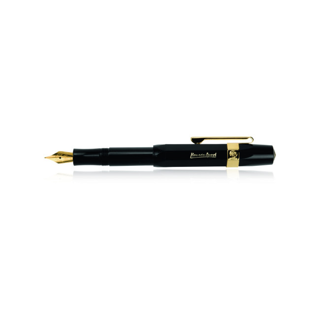 PLUMA KAWECO CLASICA NEGRA/DORADA - Imagen 2