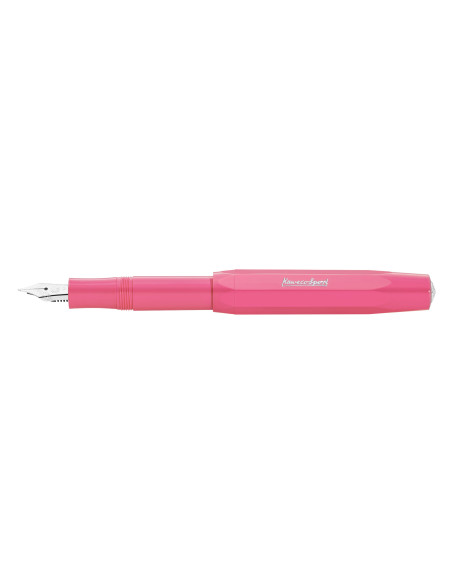 PLUMA KAWECO SPORT COLLECTION ROSA + CLIP - Imagen 1