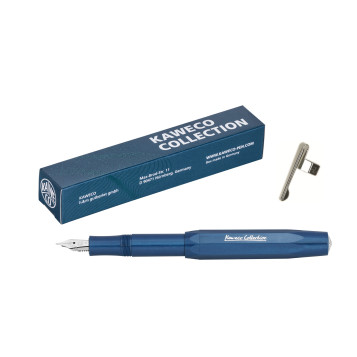 PLUMA KAWECO SPORT CLASICA TOMAYA AZUL - Imagen 1