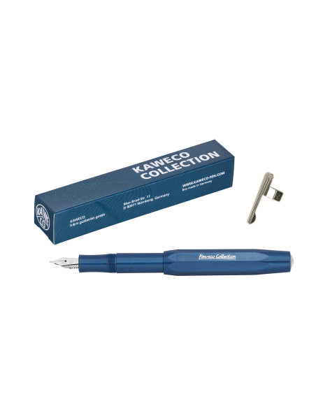 PLUMA KAWECO SPORT CLASICA TOMAYA AZUL - Imagen 1