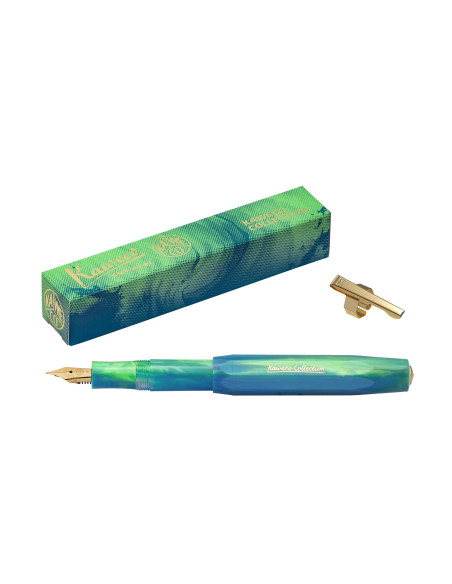 PLUMA KAWECO SPORTCOLLECTION OCEANO MARMOLEADO+CLIP - Imagen 1
