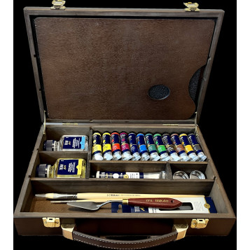 ▷ CAJA OLEO ARTS TITAN EXTRAFINO 12TUBOS 20ML | Taine - Imagen 1