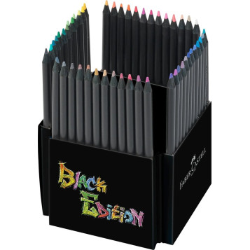 ▷ LAPICES FABER CASTELL 50 UDS PASTELL BLACK EDITION | Taine - Imagen 1