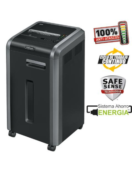 ▷ DESTRUCTORA FELLOWES 225CI DEPARTAMENTAL | Taine - Imagen 2