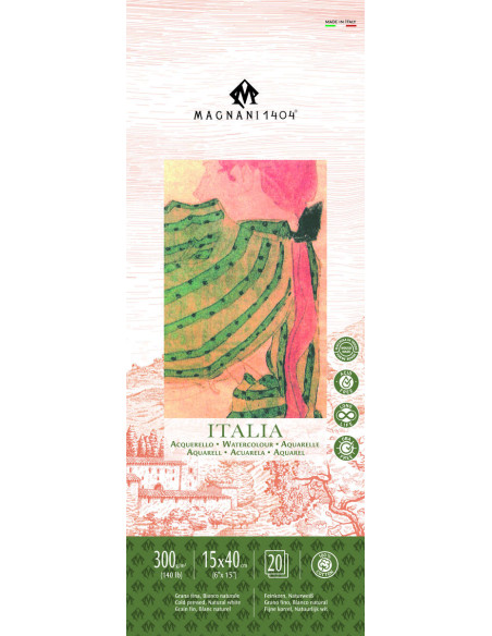▷ BLOC FABRIANO 15X40 300GR GF 20HJ ITALIA BLOCCO | Taine - Imagen 1