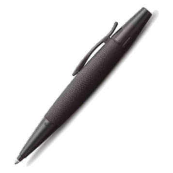 ▷ *BOLIGRAFO PURE BLACK TORNEADO NEGRO | Taine - Imagen 1